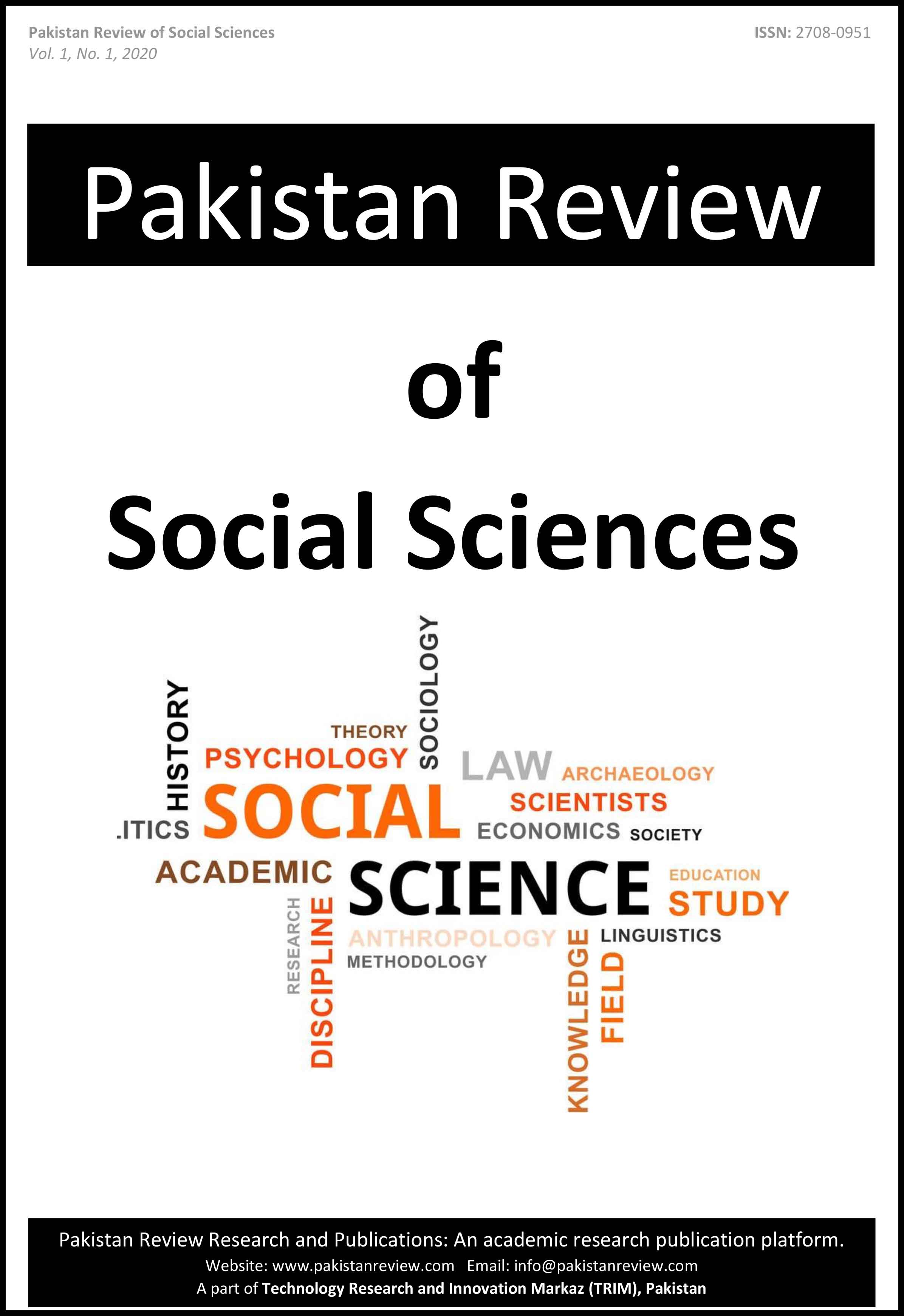Pakistan Review of Social Sciences (PRSS)